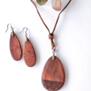 Wooden Earrings Lightweight Natural Jewelry